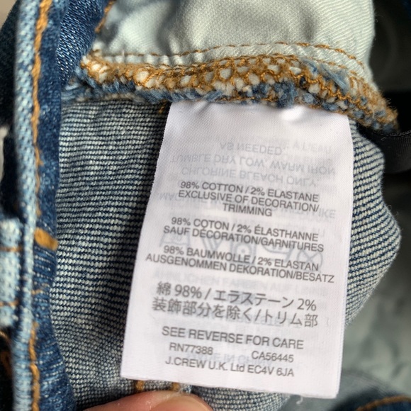 Madewell high rise mid length shorts - Picture 9 of 11